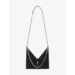 Women Cut Out - Small Bag W/ Chain - Black