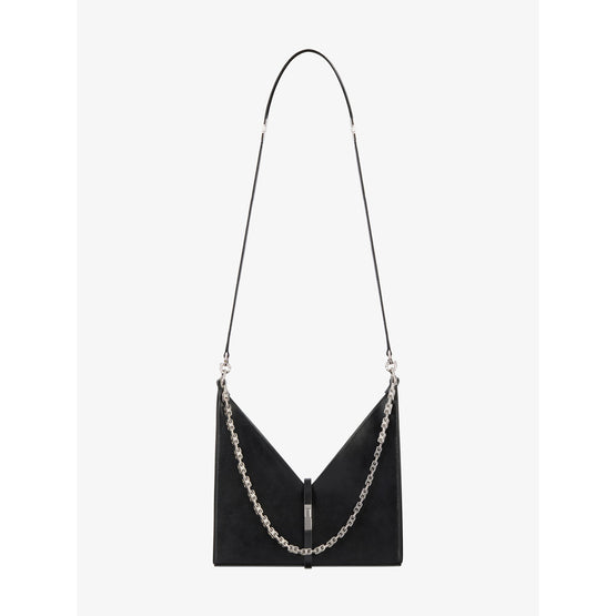 Women Cut Out - Small Bag W/ Chain - Black