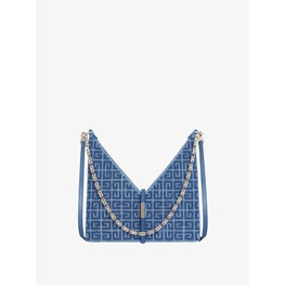 Women Cut Out - Small Bag W/ Chain - Medium Blue