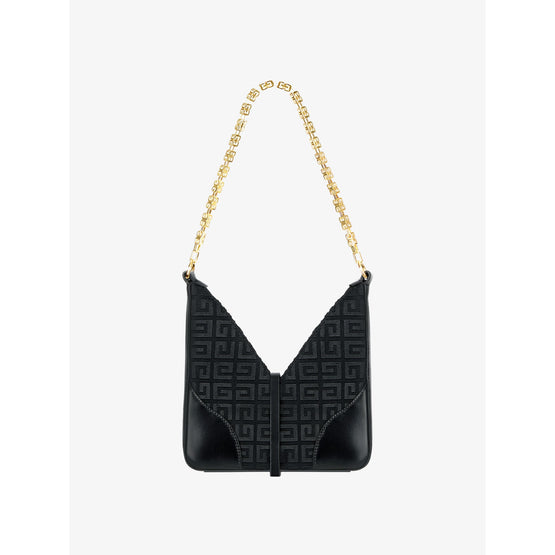 Women Cut Out Mini Bag - Black