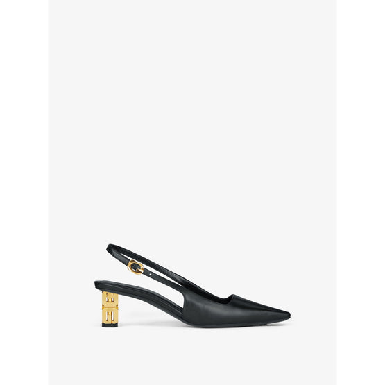 Women Slingback Pumps - Black