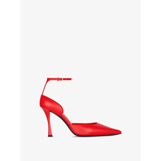 Women Show Stocking Pump - Red