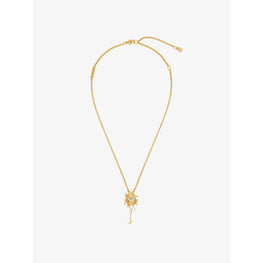 Women Daisy Giv Necklace - Golden/White