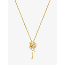 Women Daisy Giv Necklace - Golden/White