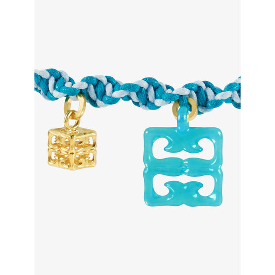 Women 4G Liquid Bracelet - Aqua Green