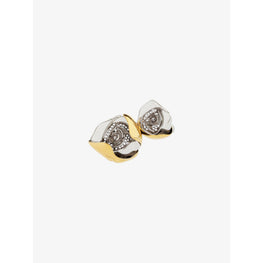 Women Flower Ring - Golden/Silvery