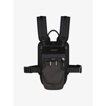 Men Front Back Bag - Black