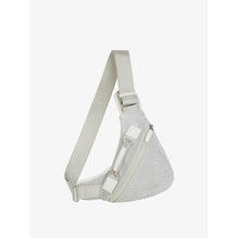 Men G-Zip Triangle Bag Small - Light Grey