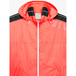 Men Windbreaker - Coral