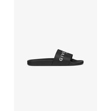 Men Slide Flat Sandals - Black