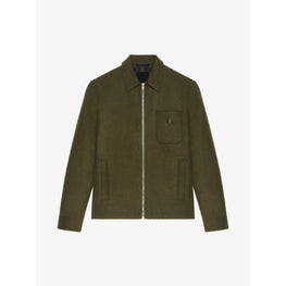 Men Jacket - Khaki/Black