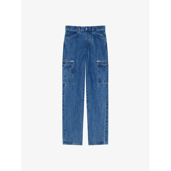 Men Trousers - Indigo Blue