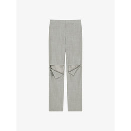 Men Trousers - Pearl Grey