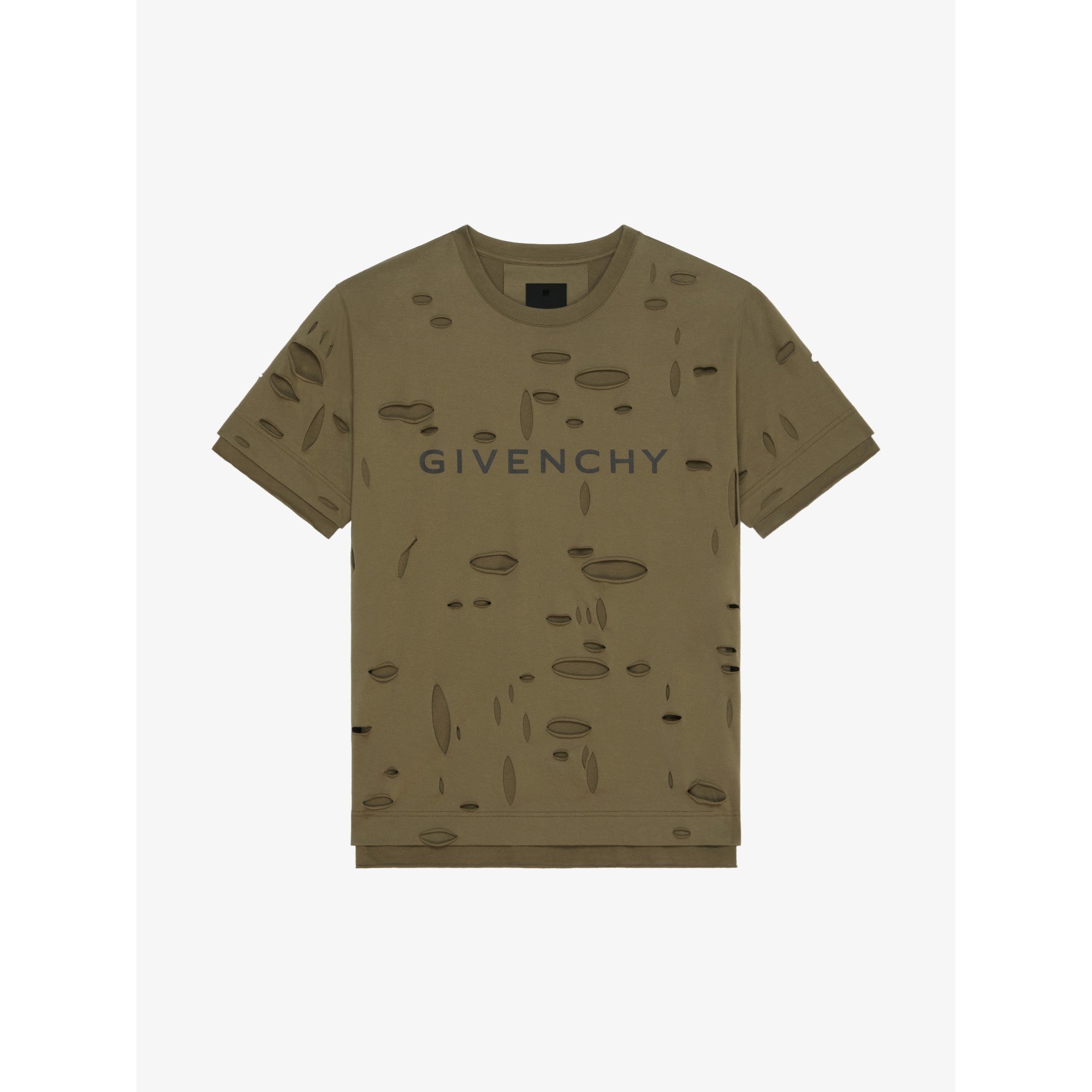 Men Oversized Fit T-Shirt - Khaki