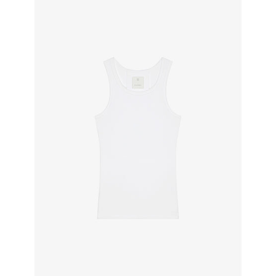 Men Xslim Tank Top Sleeveless - White