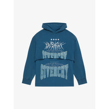 Men All-In-One Hoodie - Look 9 - Petrol Blue