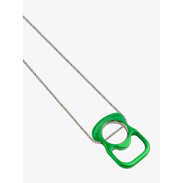 Men G Can Necklace - Green