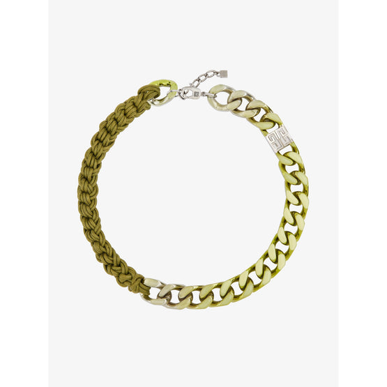 Men Chain Necklace S - Lime