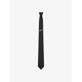 Men Givenchy Italic Tie - Black/White