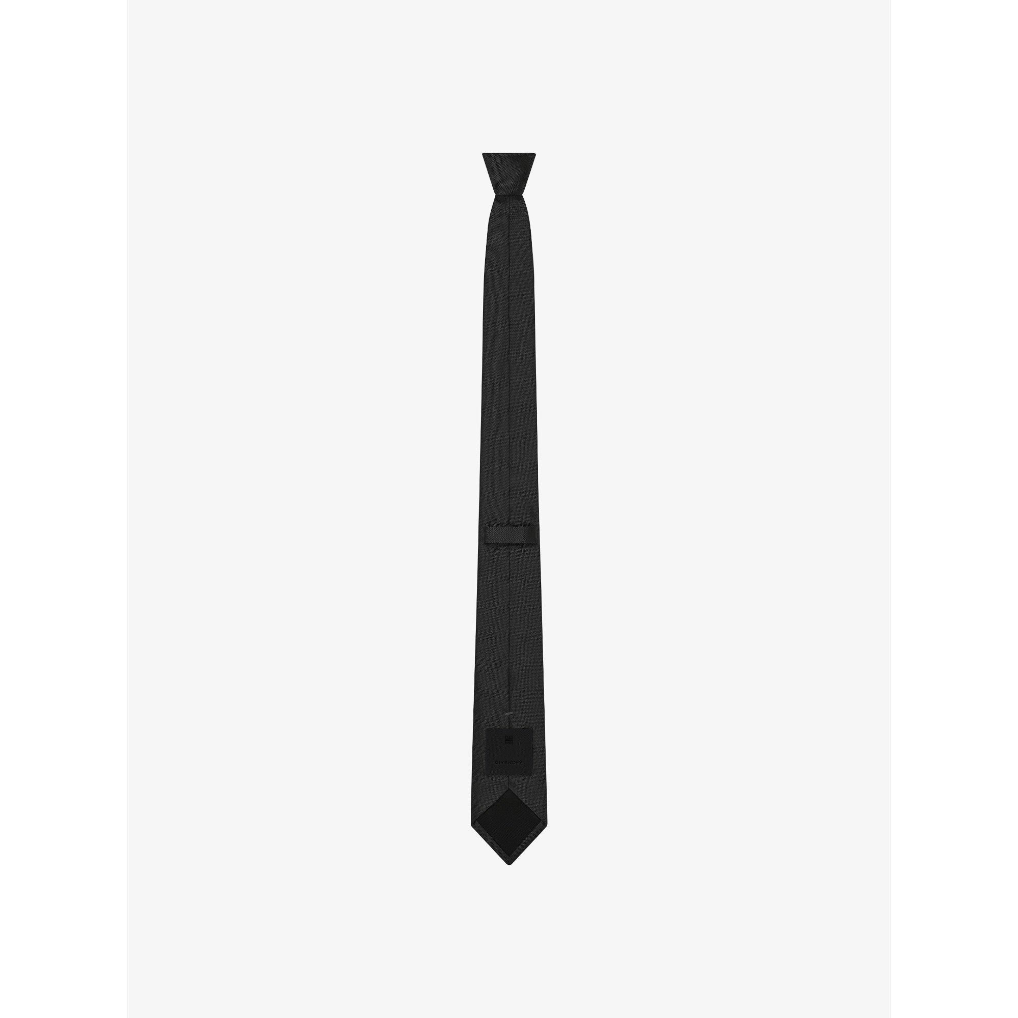 Men Givenchy Italic Tie - Black/White