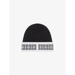 Men Reversible 4G Givenchy Beanie - White