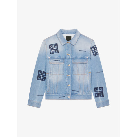 Women Blouson - Light Blue