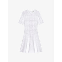 Women Short Dress 4G Monogram - White