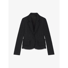 Women Froufou Jacket - Black