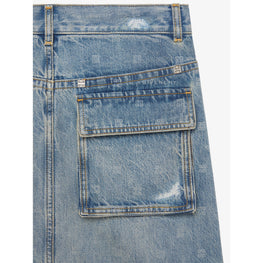 Women Skirt - Medium Blue