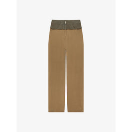 Women Trousers - Dark Khaki