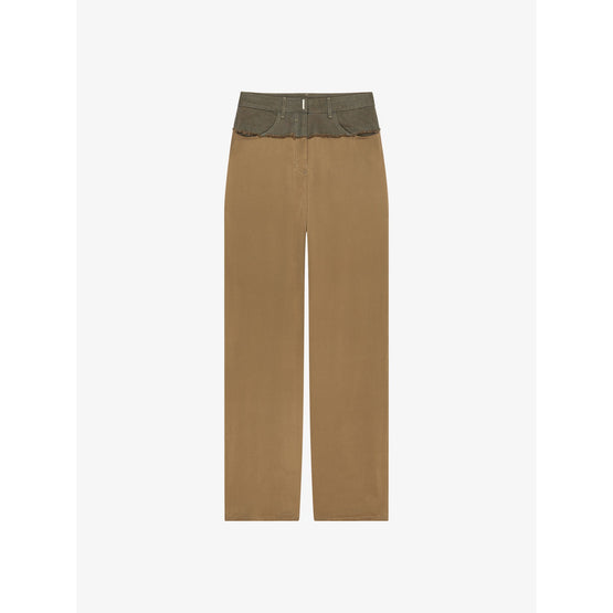 Women Trousers - Dark Khaki