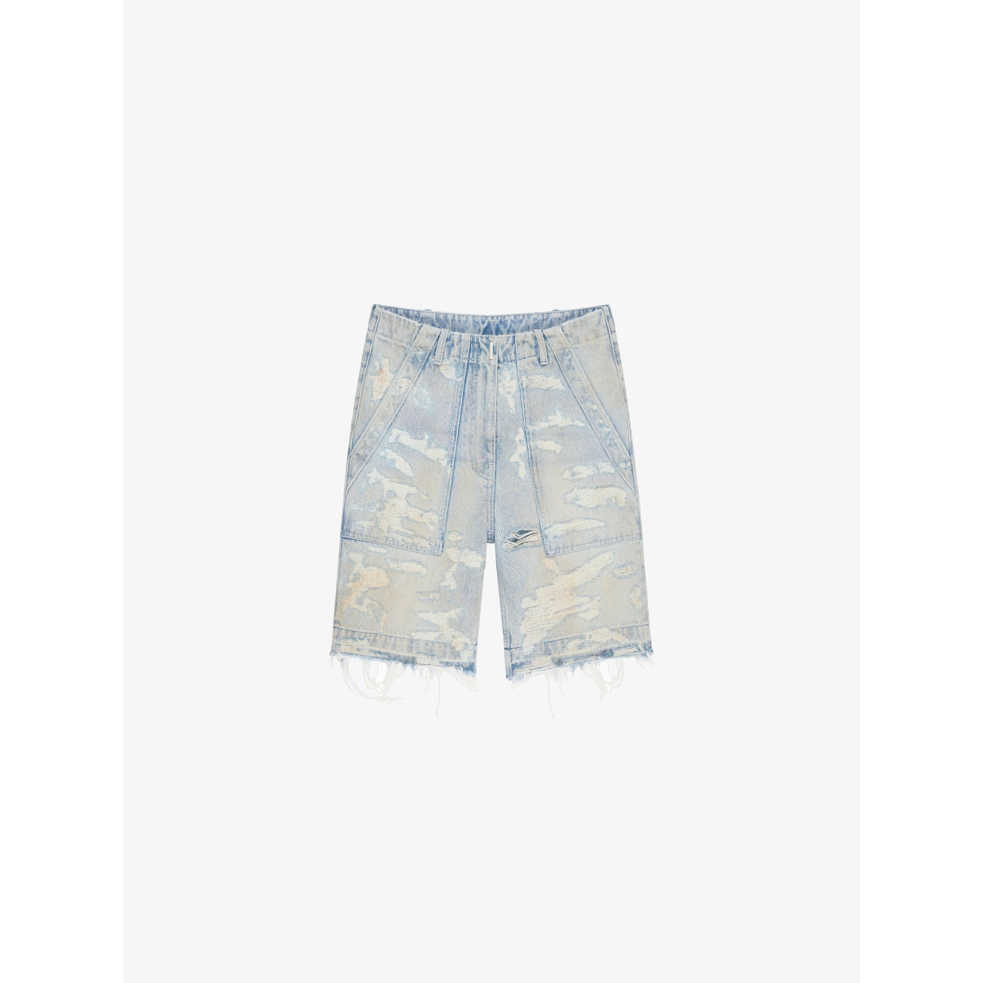 Women Shorts - Light Blue