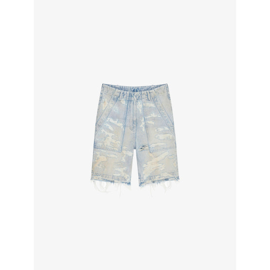 Women Shorts - Light Blue