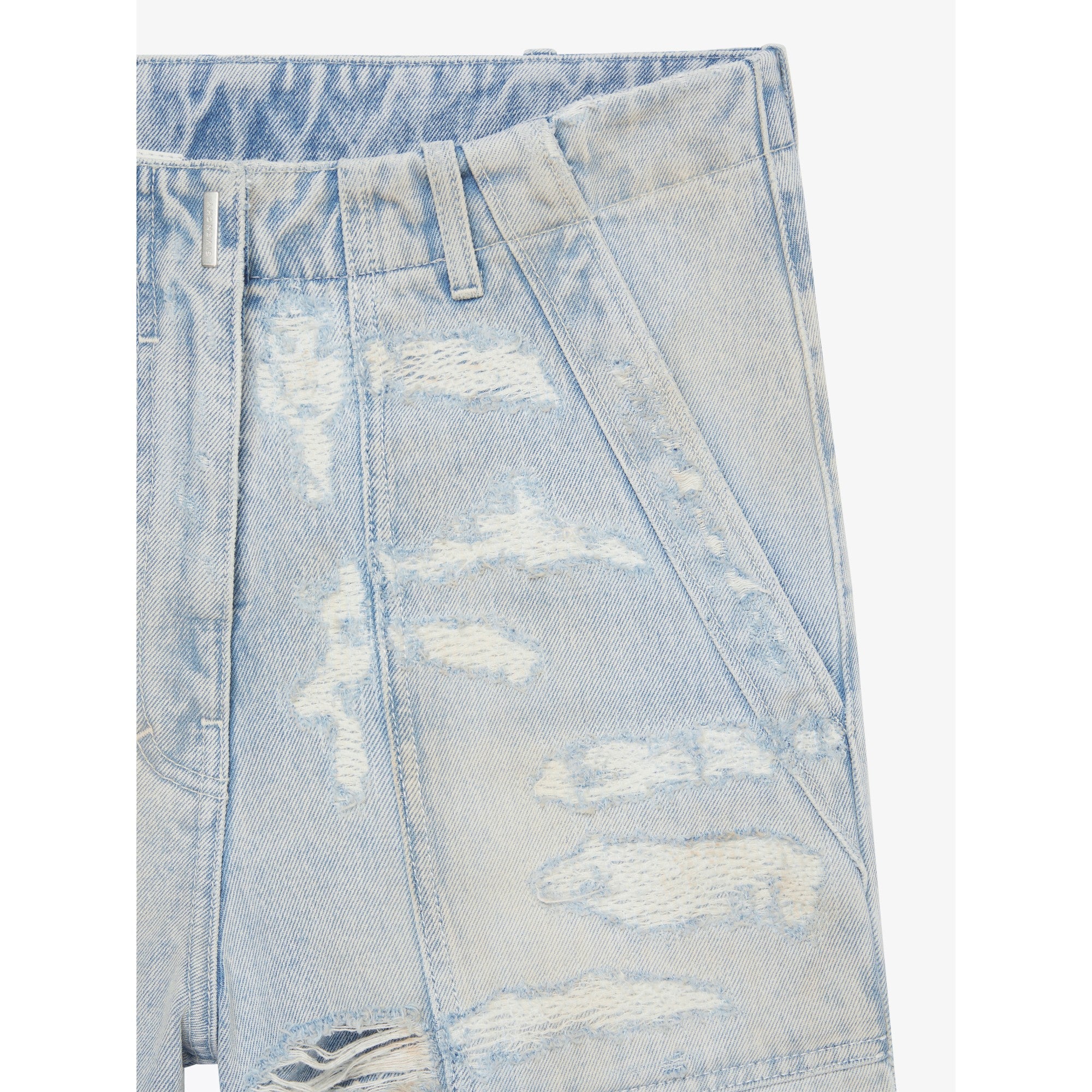 Women Shorts - Light Blue