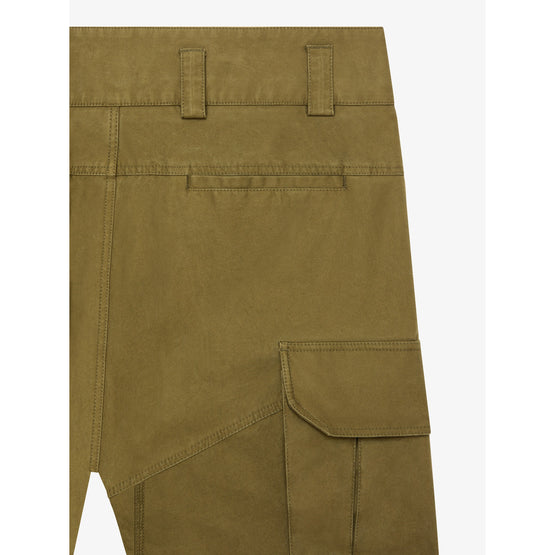 Women Shorts - Olive Green