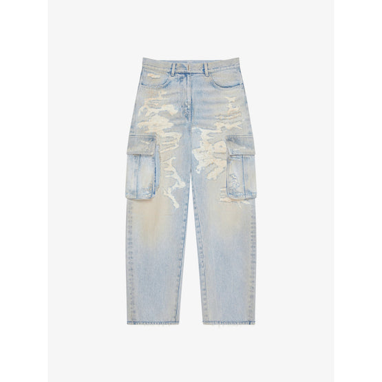 Women Trousers - Light Blue