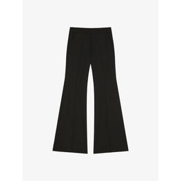 Women Flare Tailoring Pants Asian Fit - Black