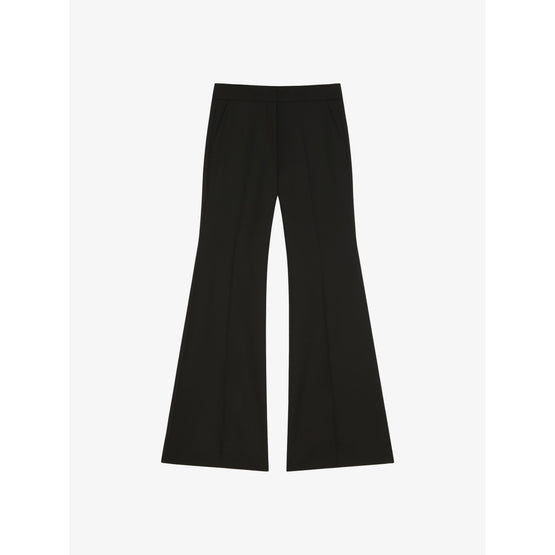 Women Flare Tailoring Pants Asian Fit - Black