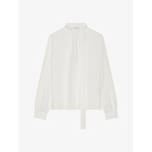 Women Lavalliere Blouse - White