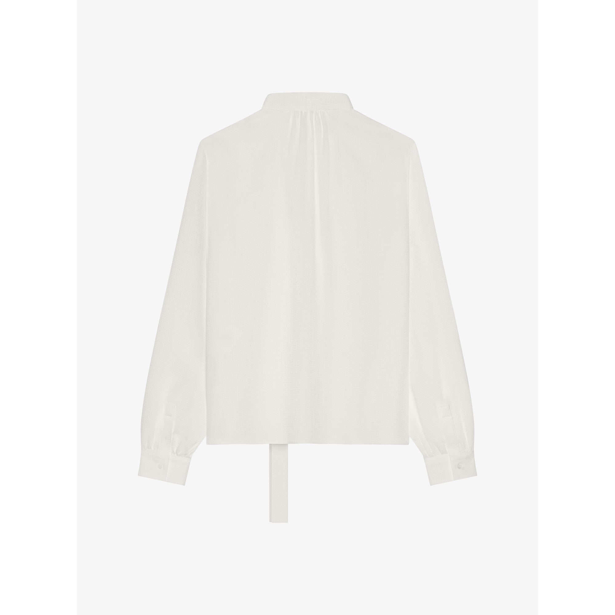 Women Lavalliere Blouse - White