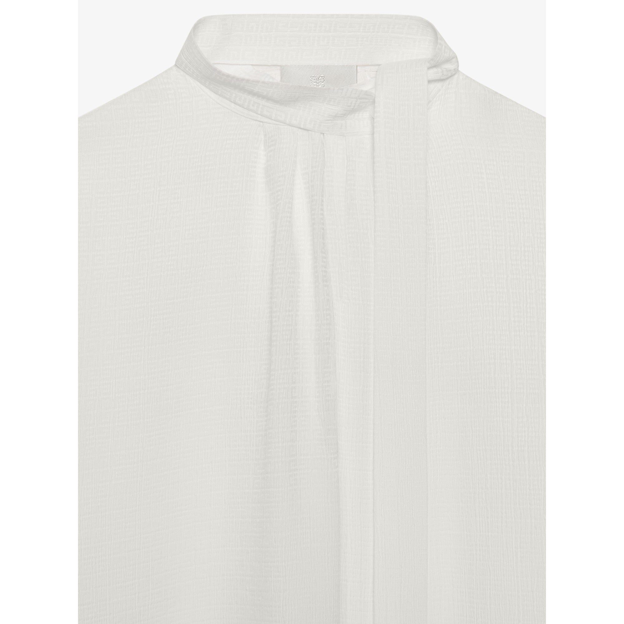 Women Lavalliere Blouse - White