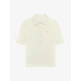 Women Short Sleeves Polo - Butter