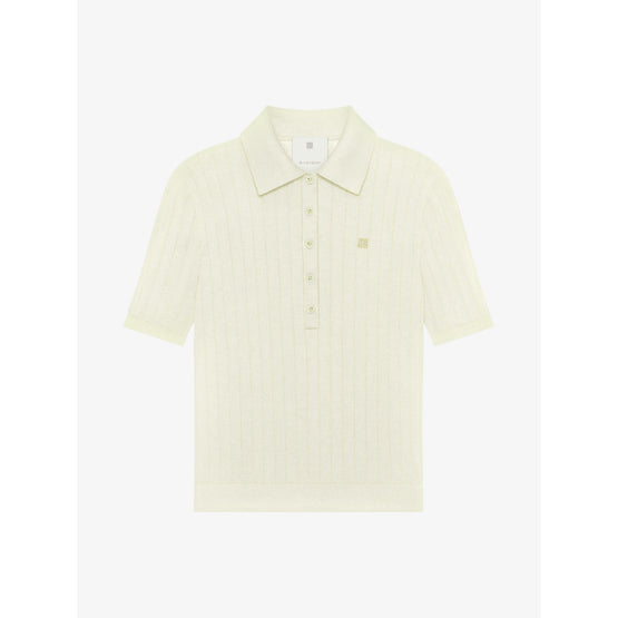 Women Short Sleeves Polo - Butter