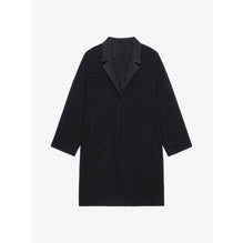 Women Coat - Black/Grey