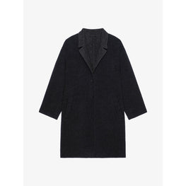 Women Coat - Black/Grey