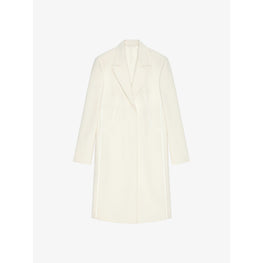 Women Decoupe Coat - Ivory