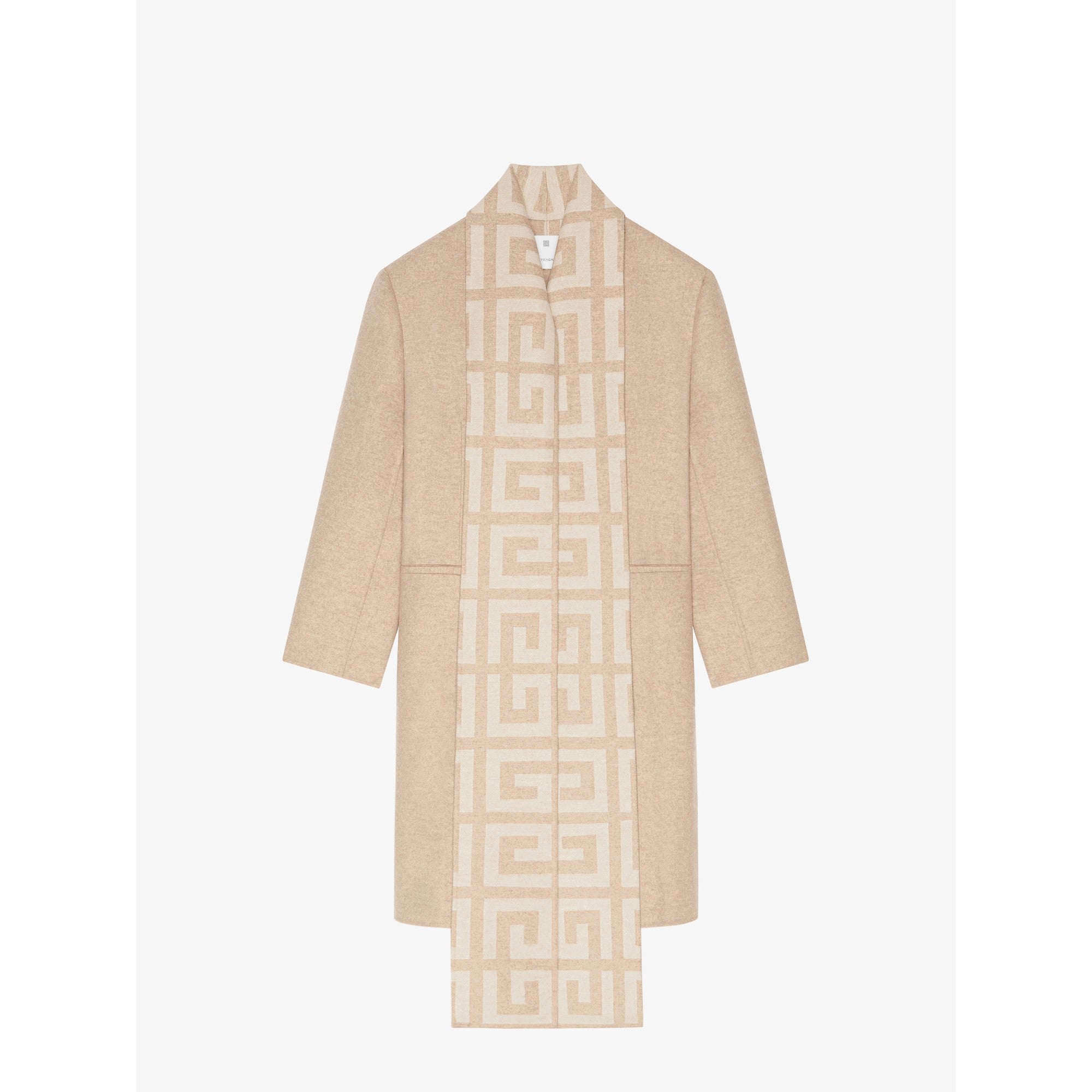 Women Coat - Hazel/Beige