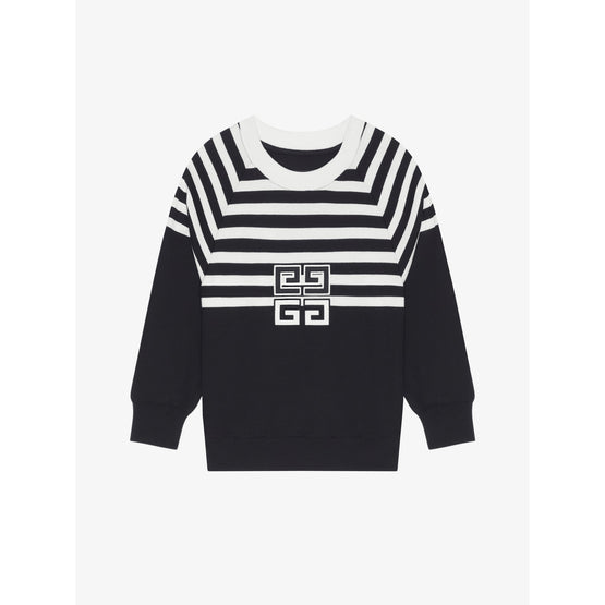 Women Sweatshirt - Black/White