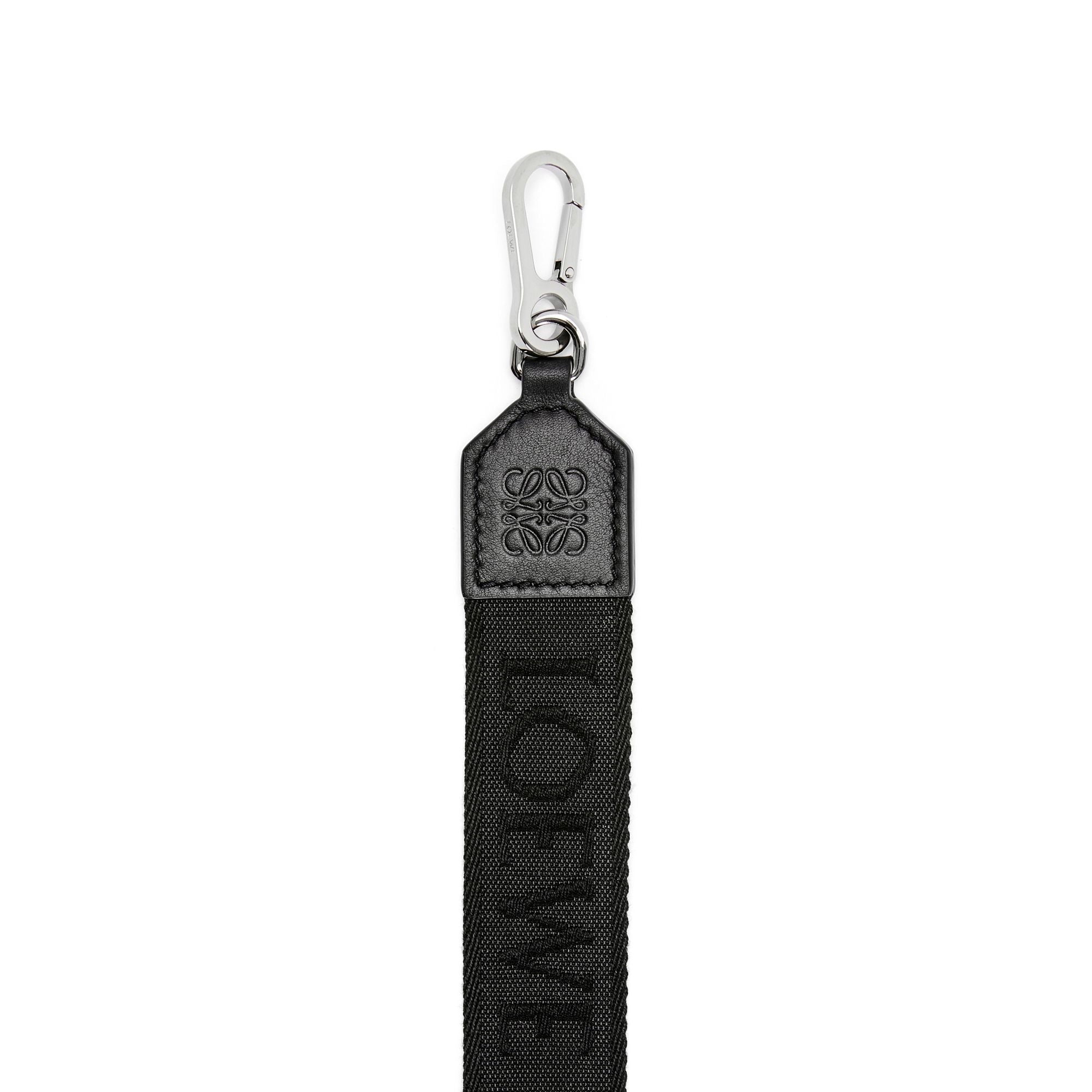Women Loewe Webbing Strap - Black