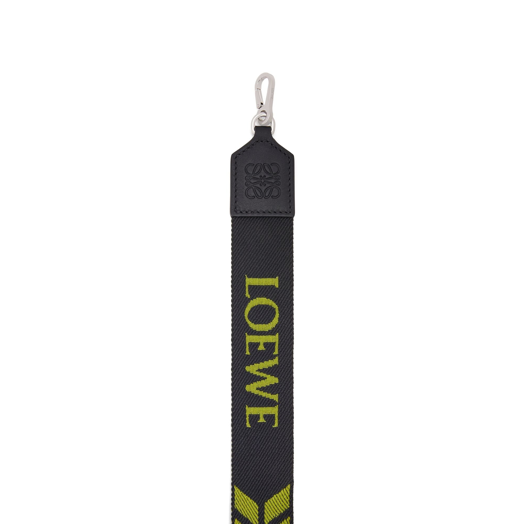 Women Webbing Chevron Strap - Meadow Green/Black